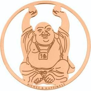 iMenso BUDDHA RICHES&HAPPINESS"" COVER INSIGNIA 33-0782 (925/ROSEGOLD-PLATED)