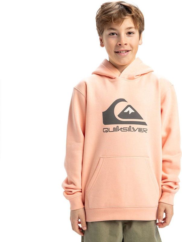 Quiksilver Big Logo Hoodie Oranje 8 Years Jongens