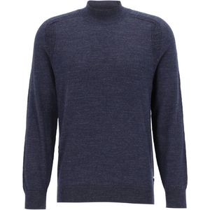 OLYMP - modern fit - Turtleneck Trui - Marine Blauw Melange