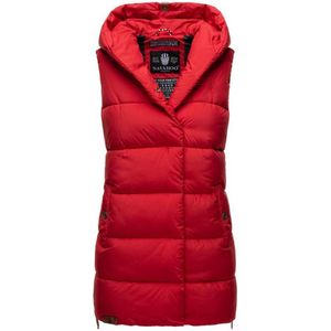 Gewatteerd & Winddicht Navahoo Madilynaa - Bodywarmer - Volwassen - Capuchon - Rood - S