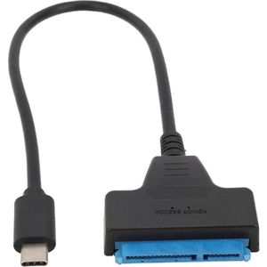 Externe SATA naar USB Type C-adapter voor 2.5 inch HDD/SSD - UASP, 6Gbps snelheid