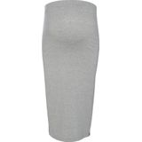 Glow - Wikkelrok - Dusty Grey - Viscose Jersey - Elastische Buikband