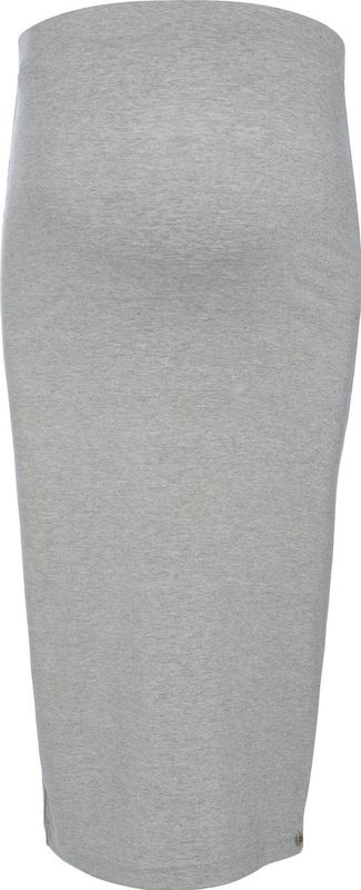 Glow - Wikkelrok - Dusty Grey - Viscose Jersey - Elastische Buikband