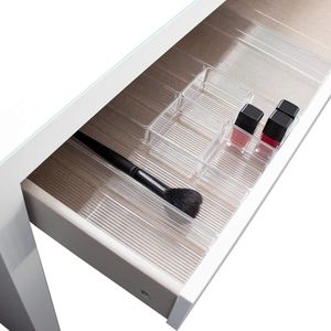 Make-uporganizer voor cosmetica en make-up opbergsysteem - geschikt voor de Malm-commode - kaptafel opbergdozen (10-delig halve lade)