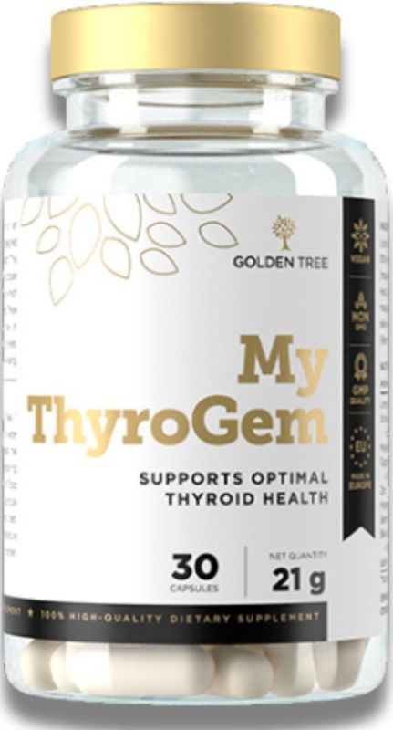 Golden Tree - Jodium Capsules - Jodium - Met Magnesium - 30 Capsules