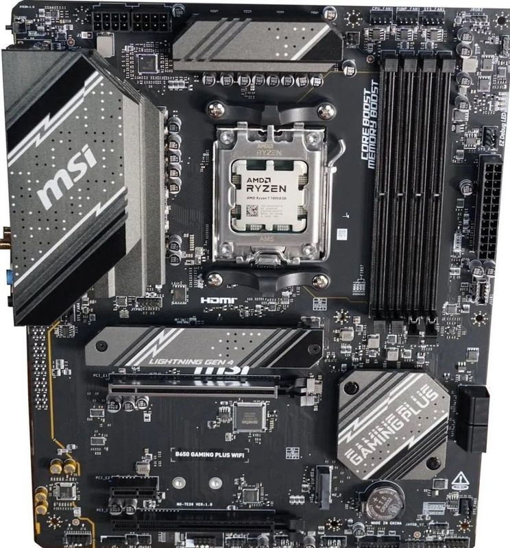 Azerty - MSI 9800X3D - Combokit - AMD Ryzen 7 9800X3D - MSI B650 Gaming Plus WiFi