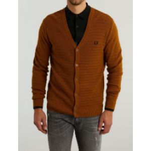 Fred Perry Chevron Cardigan Vest - Maat L