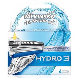 Wilkinson Sword Hydro 3 - 4 stuks - Scheermesjes