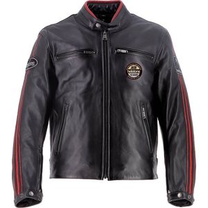 HELSTONS Ace (10 Years) Leather Black Men Jacket XL - Maat - Jas