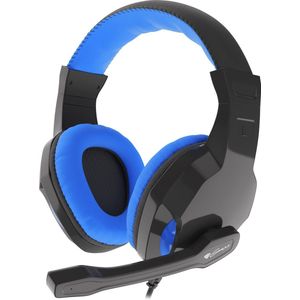 Gaming Earpiece with Microphone Genesis ARGON 100 Blue Black/Blue
