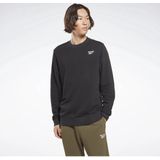 Reebok - Identity Fleece Crew - Sweater - Zwart