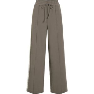 Vila - Viclua hw wide track pants - Taupe - Sportbroek
