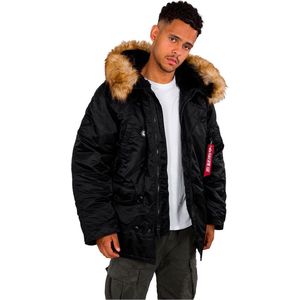 Alpha Industries N3b Jasje Zwart M Man