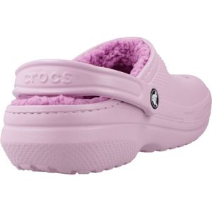 Crocs - Classic Lined Clog - Sandalen - Roze/Purper