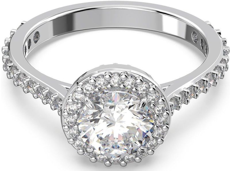 Swarovski - Damenring - Metall - Swarovski-Kristall - Zilver