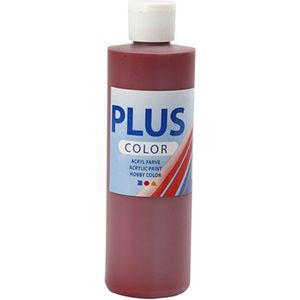 Plus Color Acrylverf - Verf - 250 ml - Antique Red