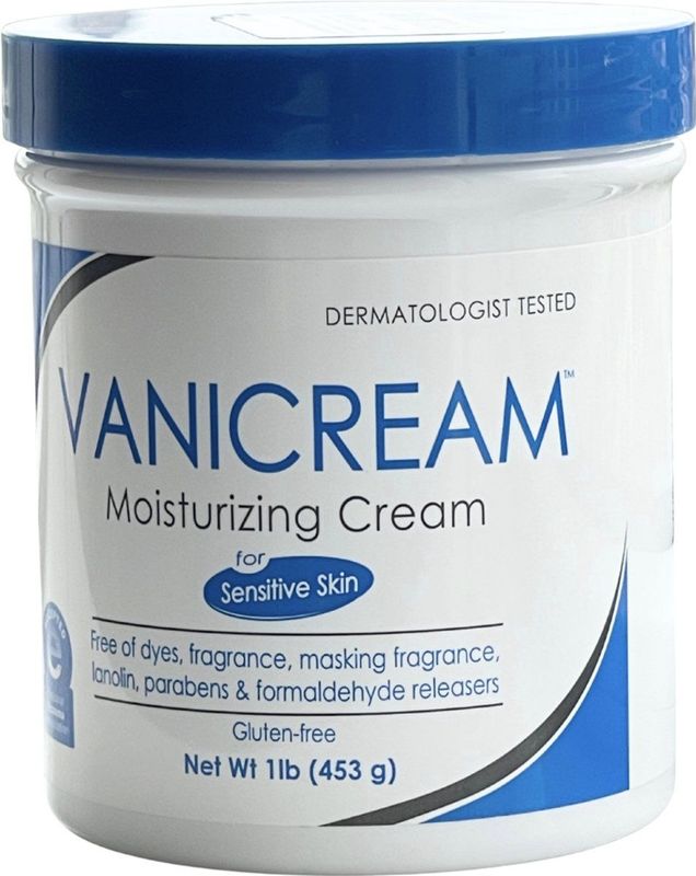 Vanicream - Moisturizing Cream - For Dry irritated or Sensitive Skin - 453 g