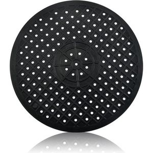 Gootsteenmat - Gootsteenmatten - Voor Spoelbak - Gootsteenmat Rond - Wasbak Matje - Tpr-Materiaal - Aanrechtmatje Rubber Gootsteen - Voor Keukenspoelbakvloer, Bestek En Glaswerk - Wasbak Matje - ø 31 cm - 1 Stuk