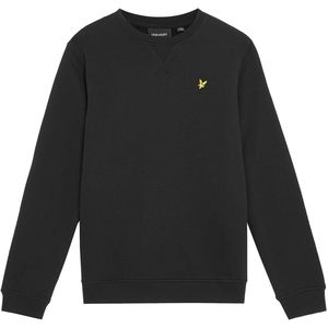 Lyle & Scott Brush Back Crew Neck Sweatshirt Truien & Vesten Jongens - Sweater - Hoodie - Vest- Zwart - Maat 140/146