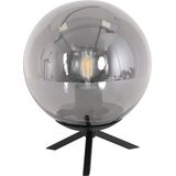 Steinhauer tafellamp Bollique - zwart - - 3323ZW