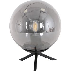 Steinhauer tafellamp Bollique - zwart - - 3323ZW