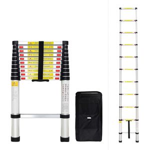 Opvouwbare Telescopische Ladder 3,2 Meter - Maximale Belasting 150 kg - Lichtgewicht en Draagbaar