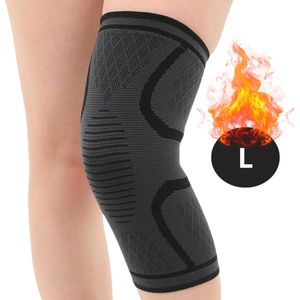 Livano Kniebrace - Sportbrace Knie - Knee Sleeves - Knee Sleeves Powerlifting - Compressie Knie Brace - Knee Wraps - Knee Support - Dames - Heren - Zwart - Maat L