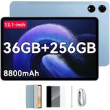 Blackview MEGA 3 Tablet - Android 15 - 12.1 Inch - 36GB RAM - 256GB ROM - Dual 4G LTE - 8800mAh - 13MP+50MP Camera - Blauw