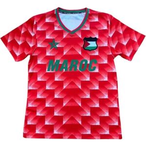 Palestina x Marocco Retro Voetbal T-shirt - Football Jersey - Maat L