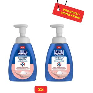 2x Blue Wonder desinfecterende handzeep 225 ml - Voordeelverpakking!