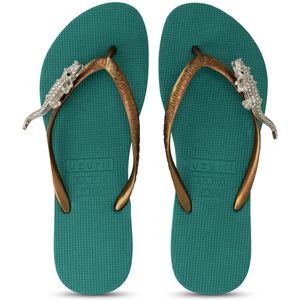 Uzurii Silver Crocodile Switch - Bosgroen