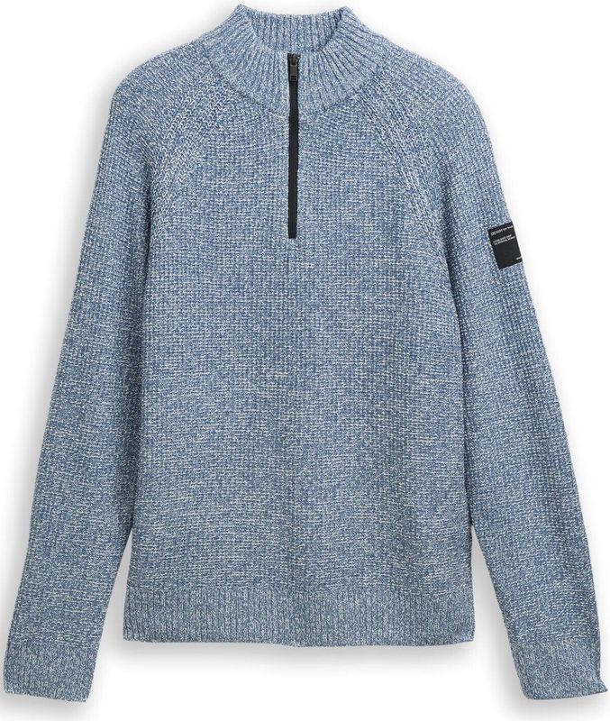 Tom Tailor Denim Troyer gebreide trui