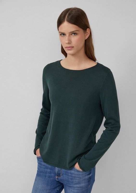 s.Oliver RED LABEL - Gebreide Pullover - Mêlee - Katoen en Viscose