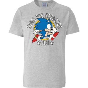Logoshirt - T-Shirt - Sonic the Hedgehog 1991