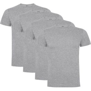 4 Pack Heather Grijs Roly Dogo Premium Kids 4 jaar 98 - 104