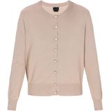 DreiMaster - Classic Look - Gebreid Vest - Beige - Lange Mouw