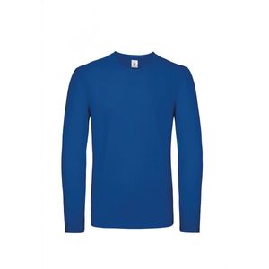 B&C #E150 Men's T-shirt long sleeve CGTU05T - Royal Blue - 4XL