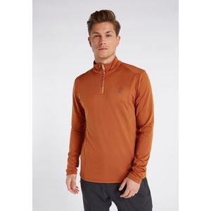 Protest WILL – Top met 1/4 ritssluiting Heren – Umberorange