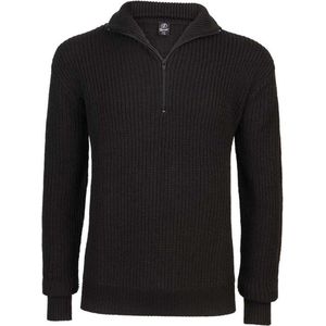 Brandit - Marine Troyer Sweater/trui - S - Zwart