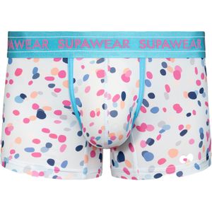 SUPAWEAR Sprint Trunk Ditsy Dots - MAAT S - Heren Ondergoed - Boxershort voor Man - Mannen Boxershort