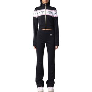 Chiara Ferragni • zwart tracksuit met logo • maat XS