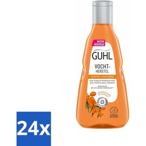 Guhl - Shampoo - Vochtherstel - 250 ml - Voordeelverpakking - 24 stuks
