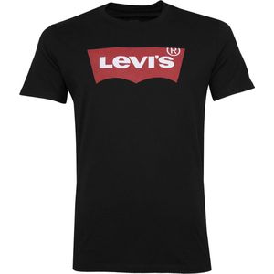 Levi's T-shirt, Zwart_M, maat M