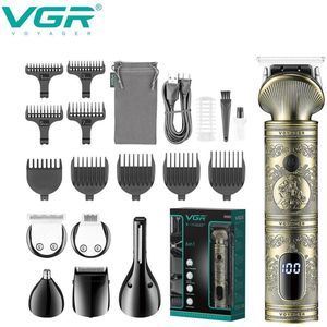Groomingskit - 6-in-1 Trimmer - Rijp Voor Algemene Verzorging En Reizen - 1 Stuks - Mannen Zwart