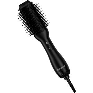 Auronic 4-in-1 Föhnborstel - Airstyler - Stijlen, Krullen, Extra Volume en Borstelen - Multistyler - Krulborstel - Warmteborstel - 360 Graden Airflow - Ø 37 mm - Zwart/Zwart