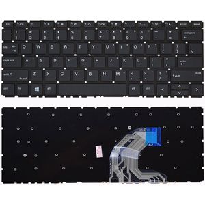 Notebook Toetsenbord geschikt voor o.a. HP ProBook 430-G6/G7 Series / 435-G6/G7 Series - P/N: L44547-001