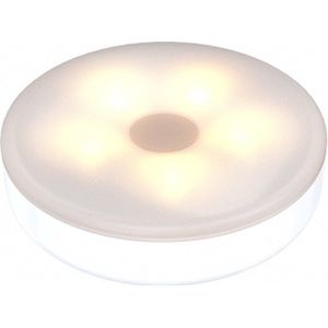 Calex Draadloos Nachtlampje - USB Oplaadbaar Kastverlichting - Perfect voor Keuken & kledingkast - Eenvoudige Installatie met magneet & 3M Tape