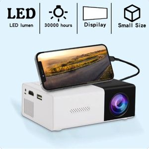 Krachtige Nieuwe Kleine Telefoon IOS Android Projector Thuis Draagbare High-Definition Projector, Plug-In Verbinding Met De Ingebouwde Audio Van De Telefoon