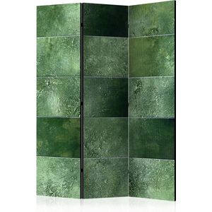 Kamerscherm - Scheidingswand - Vouwscherm - Green Puzzle [Room Dividers] 135x172 - Artgeist Vouwscherm