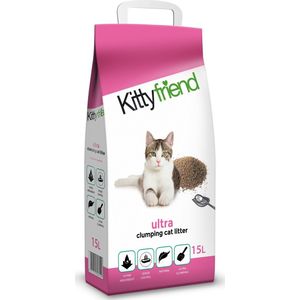 Kitty Friend Ultra Kattenbakvulling 15 liter